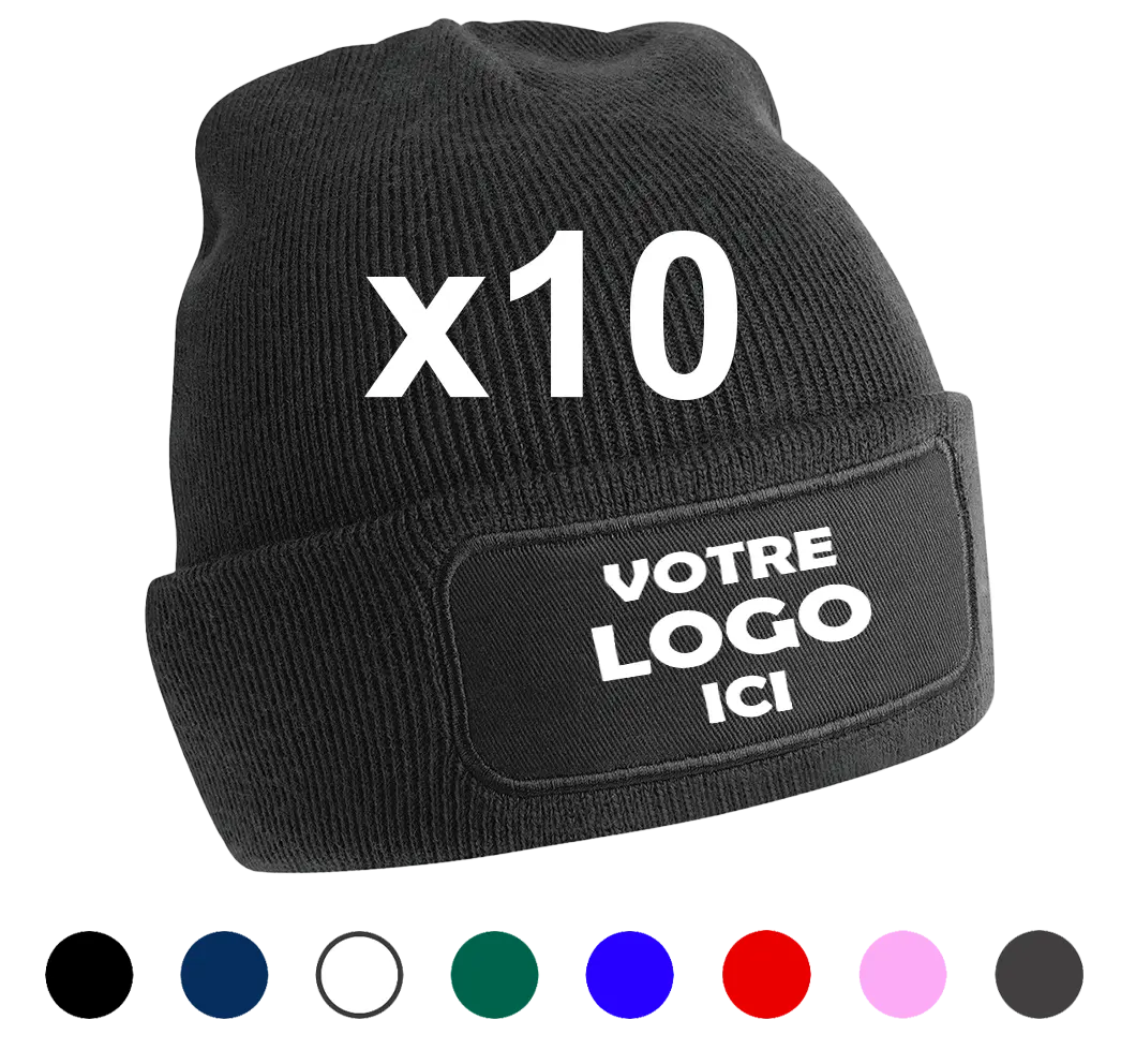 10 Bonnets personnalisables CustomVibes