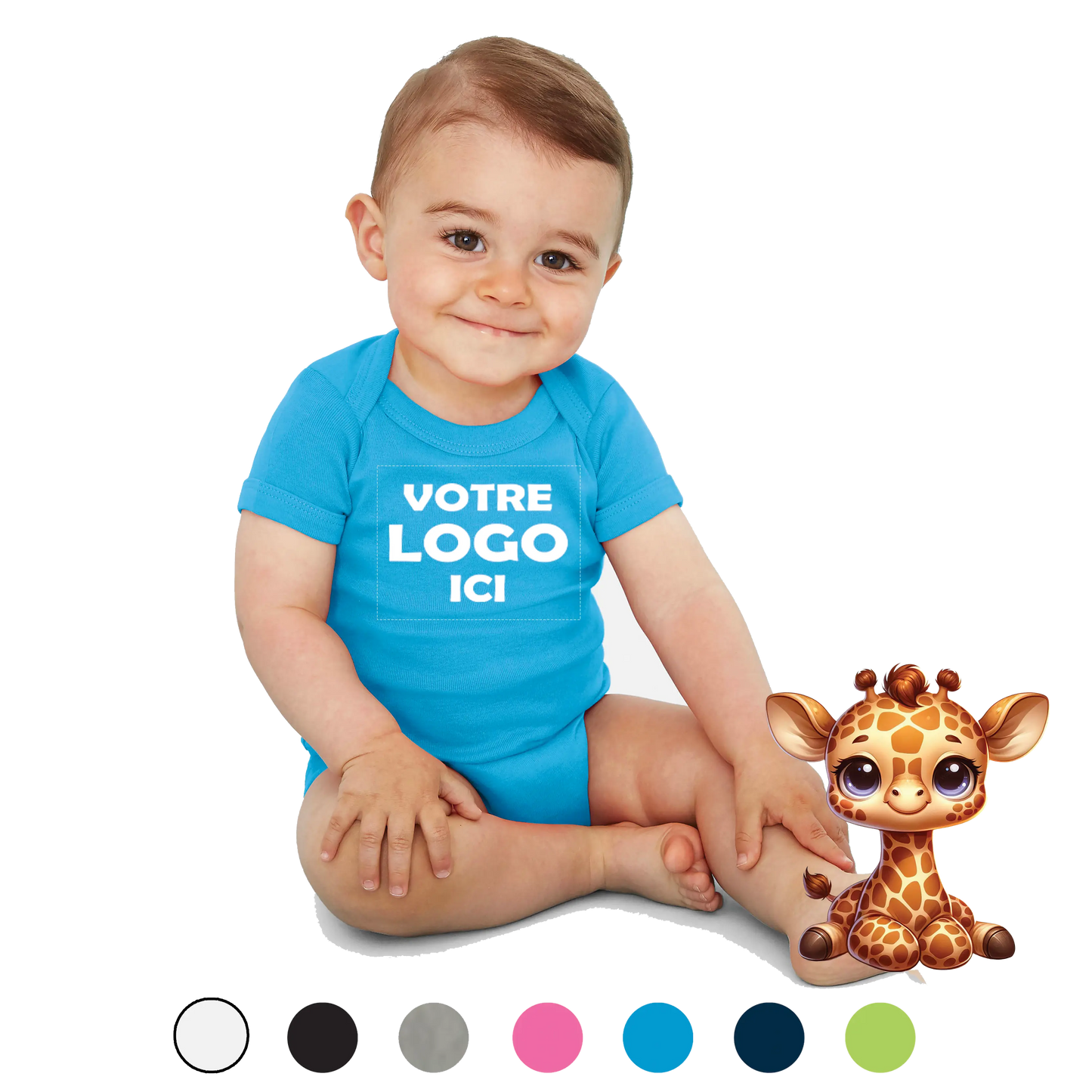 Body bébé personnalisé CustomVibes