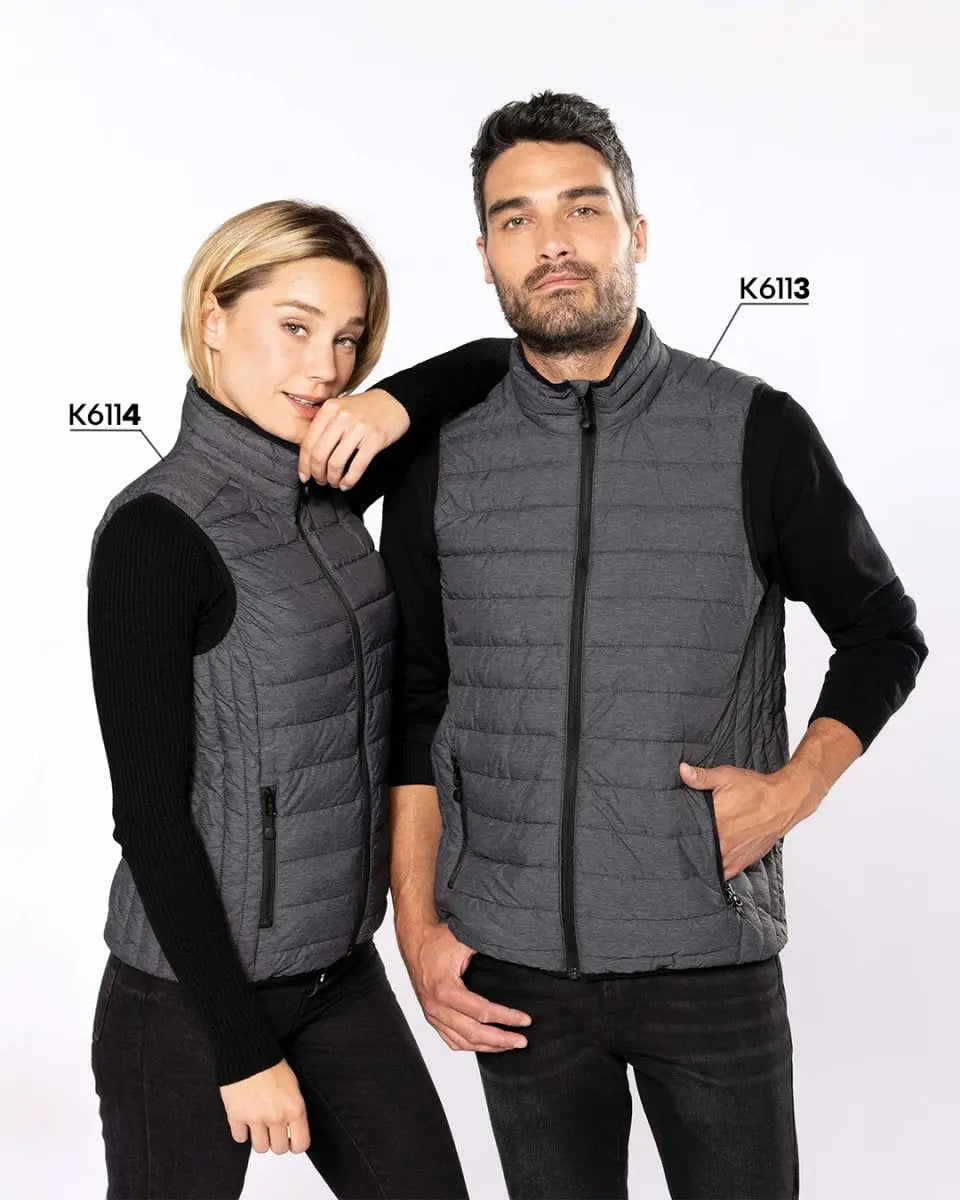 Doudoune légère homme personnalisable sans manches CustomVibes