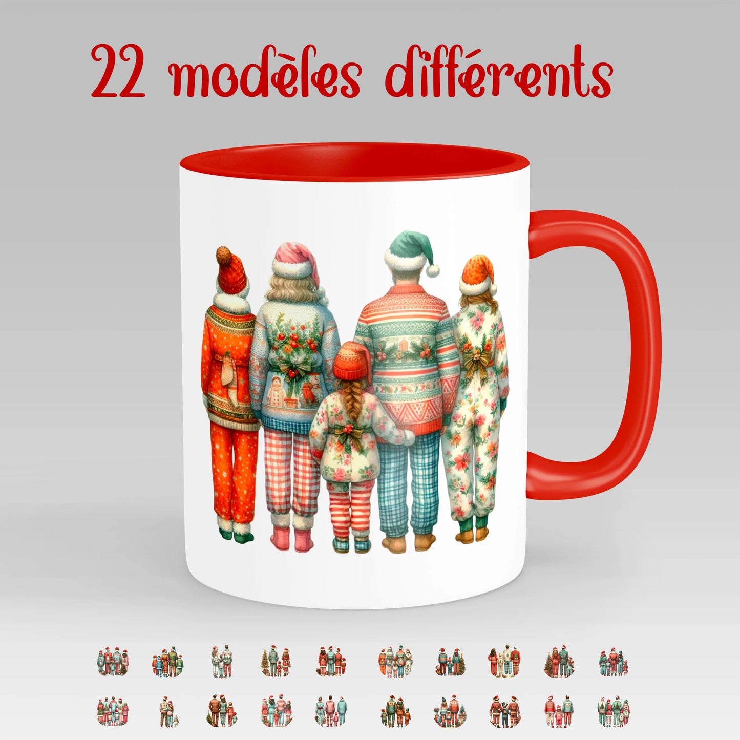 Mug Famille Noël