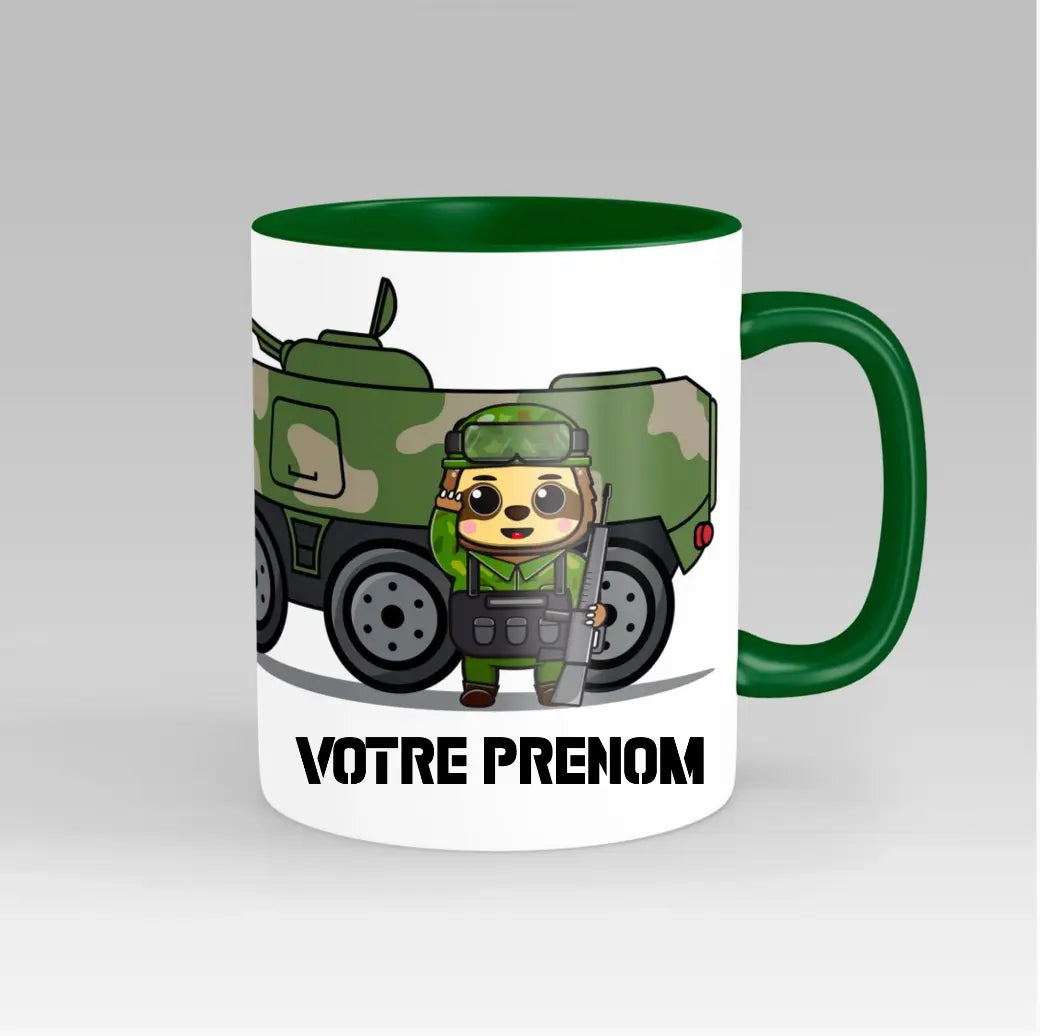 Mug militaire personnalisable enfant