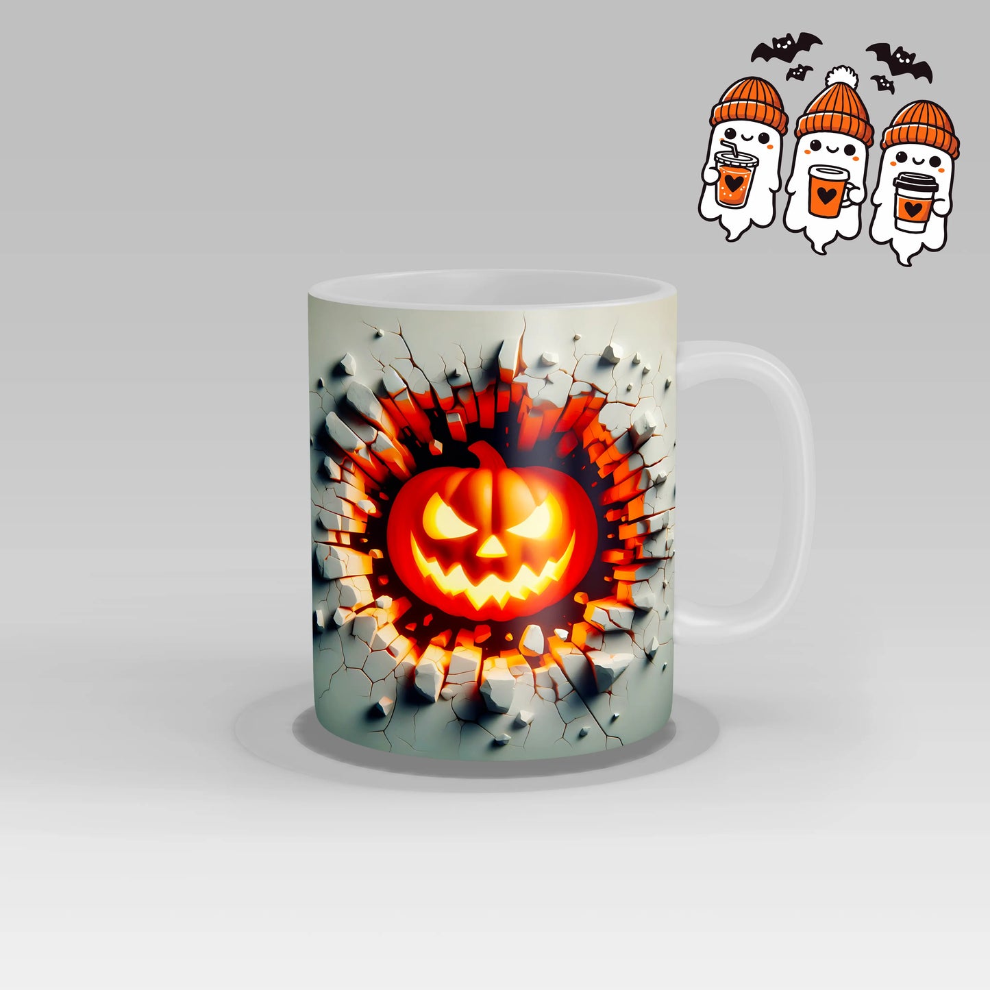 Mug Citrouille d'Halloween