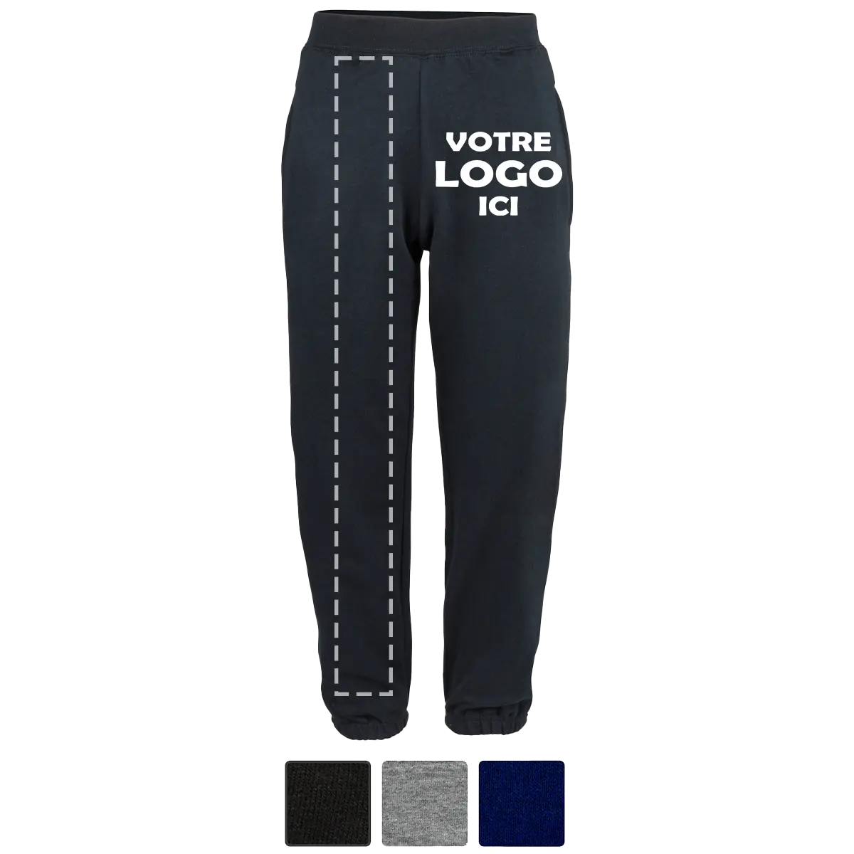 Pantalon de jogging en coton léger unisexe