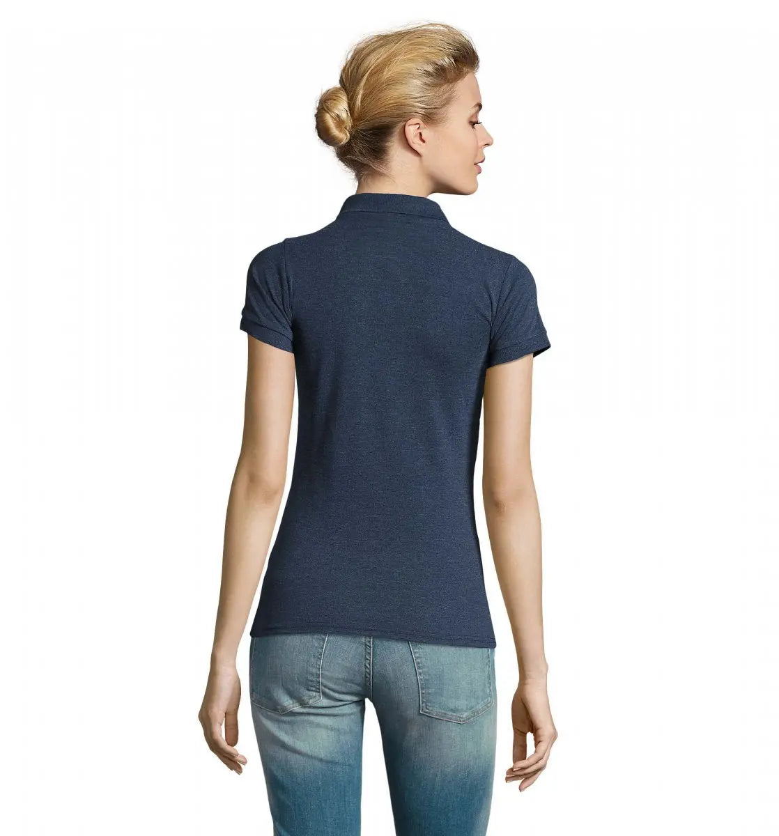 Polo femme personnalisé CustomVibes
