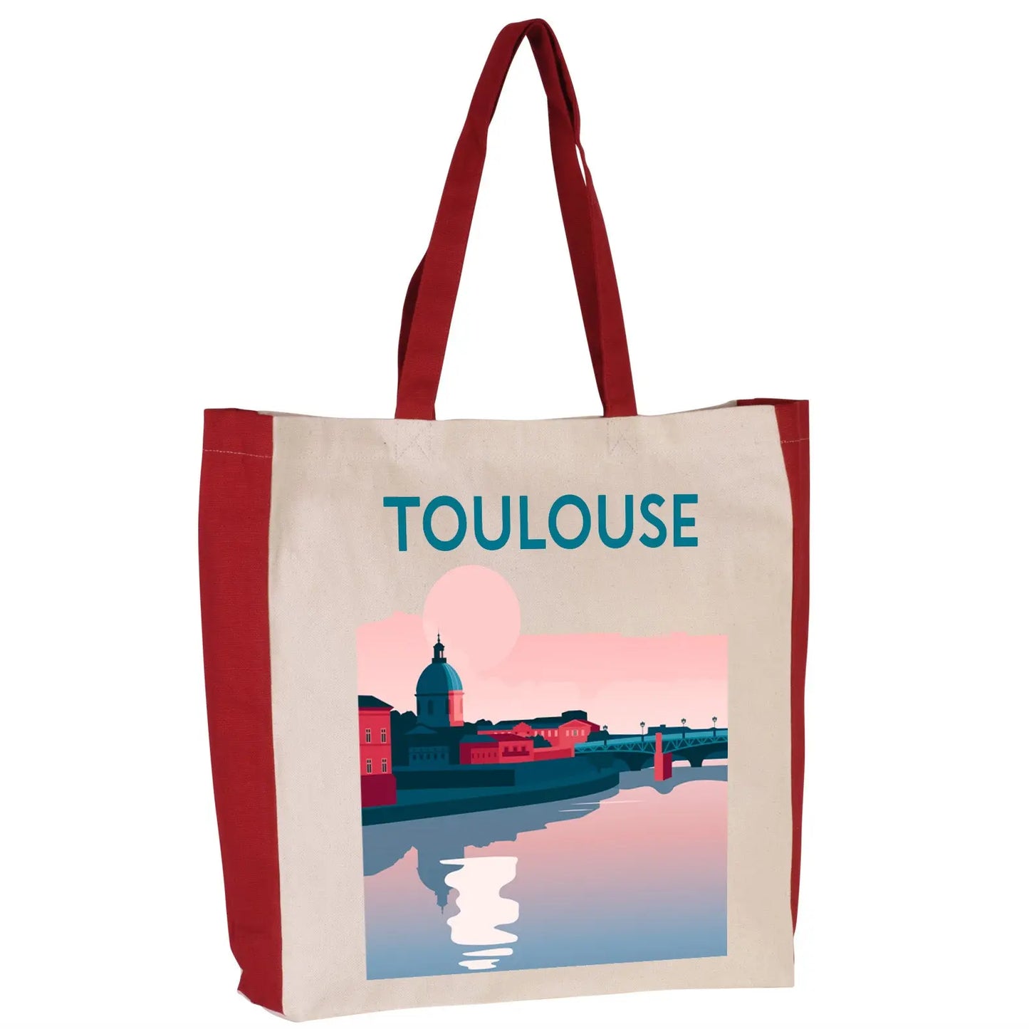 Sac cabas bicolore Toulouse