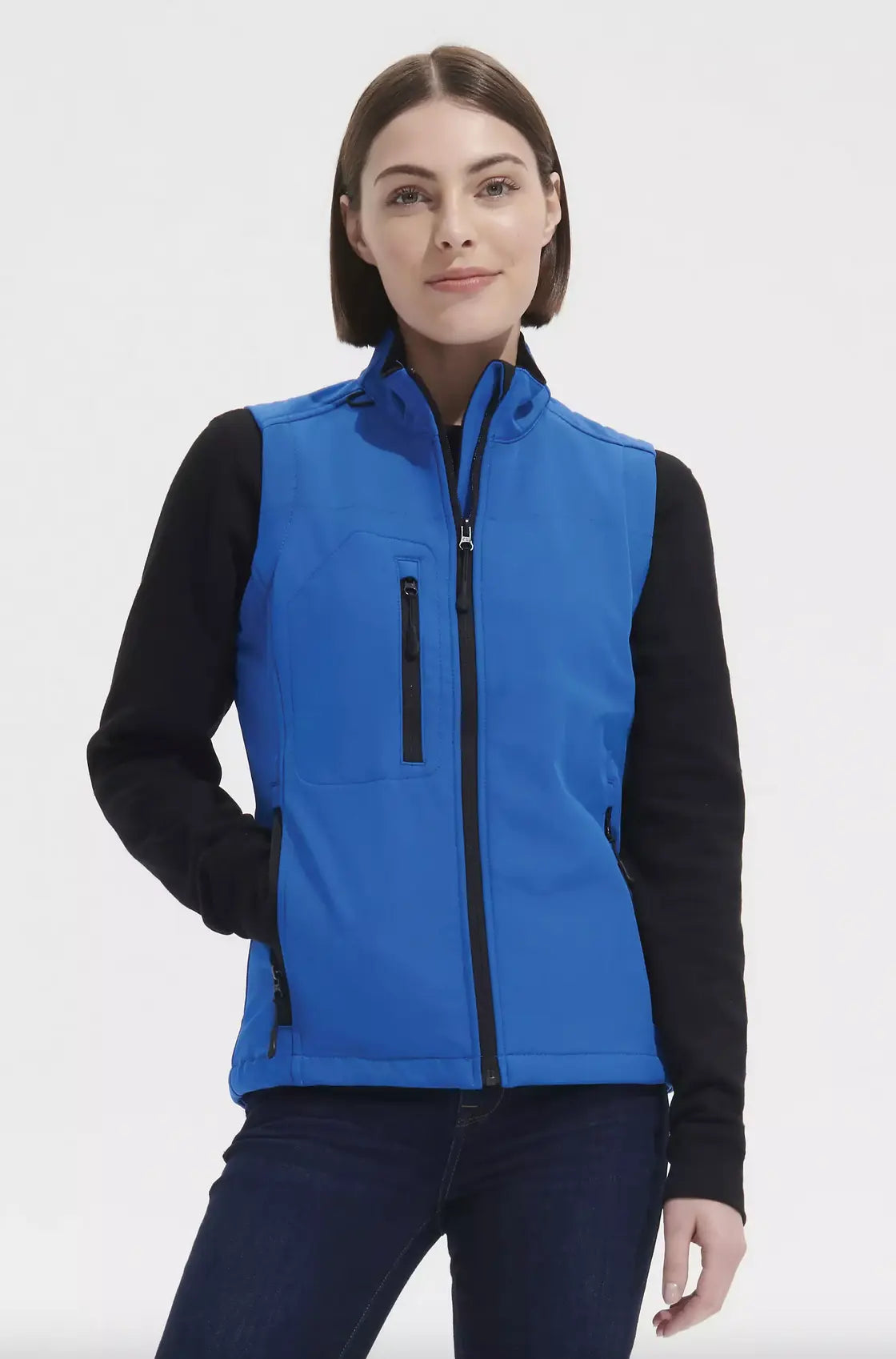 Softshell sans manches à personnaliser Femme RALLYE CustomVibes