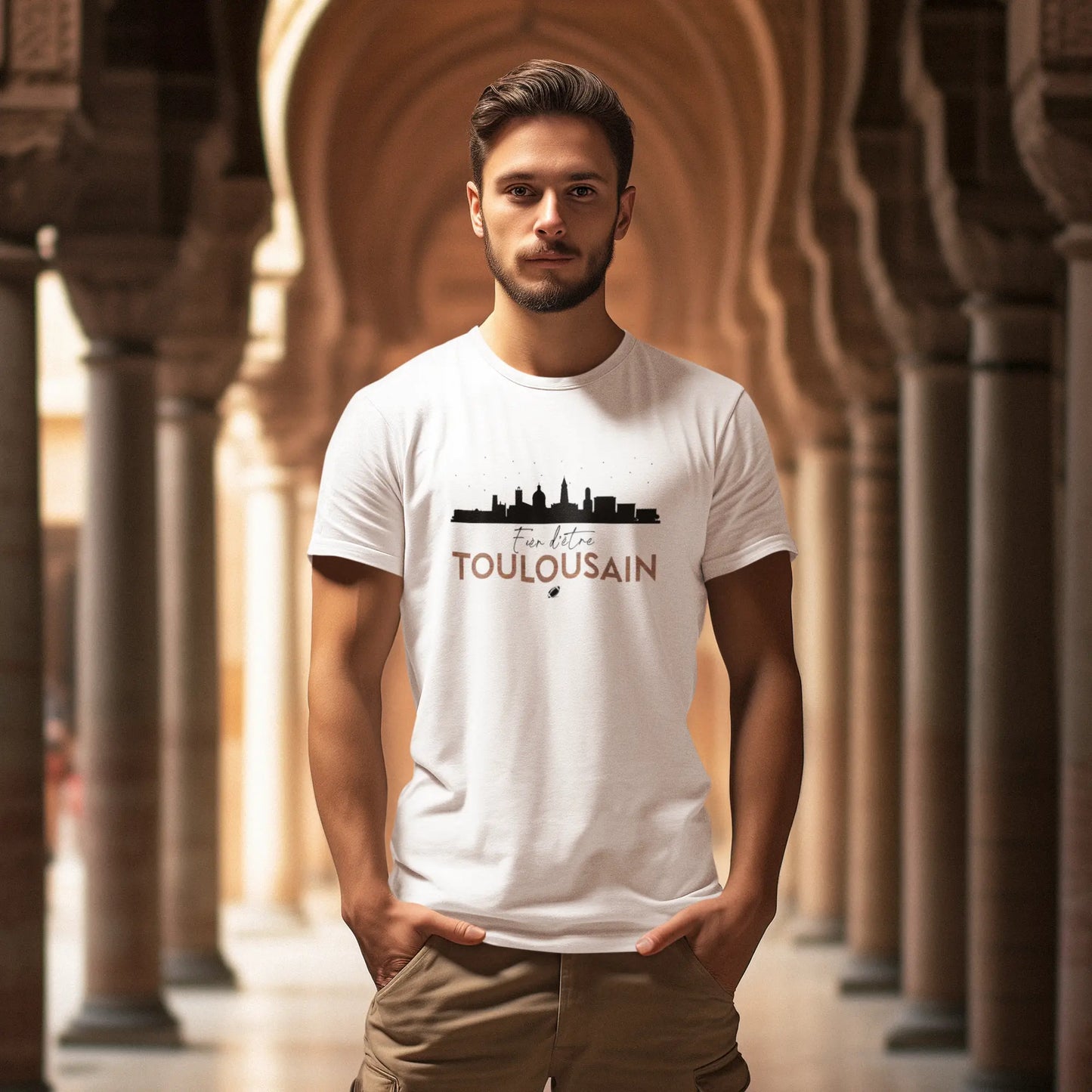 T-shirt homme Fier d'être Toulousain