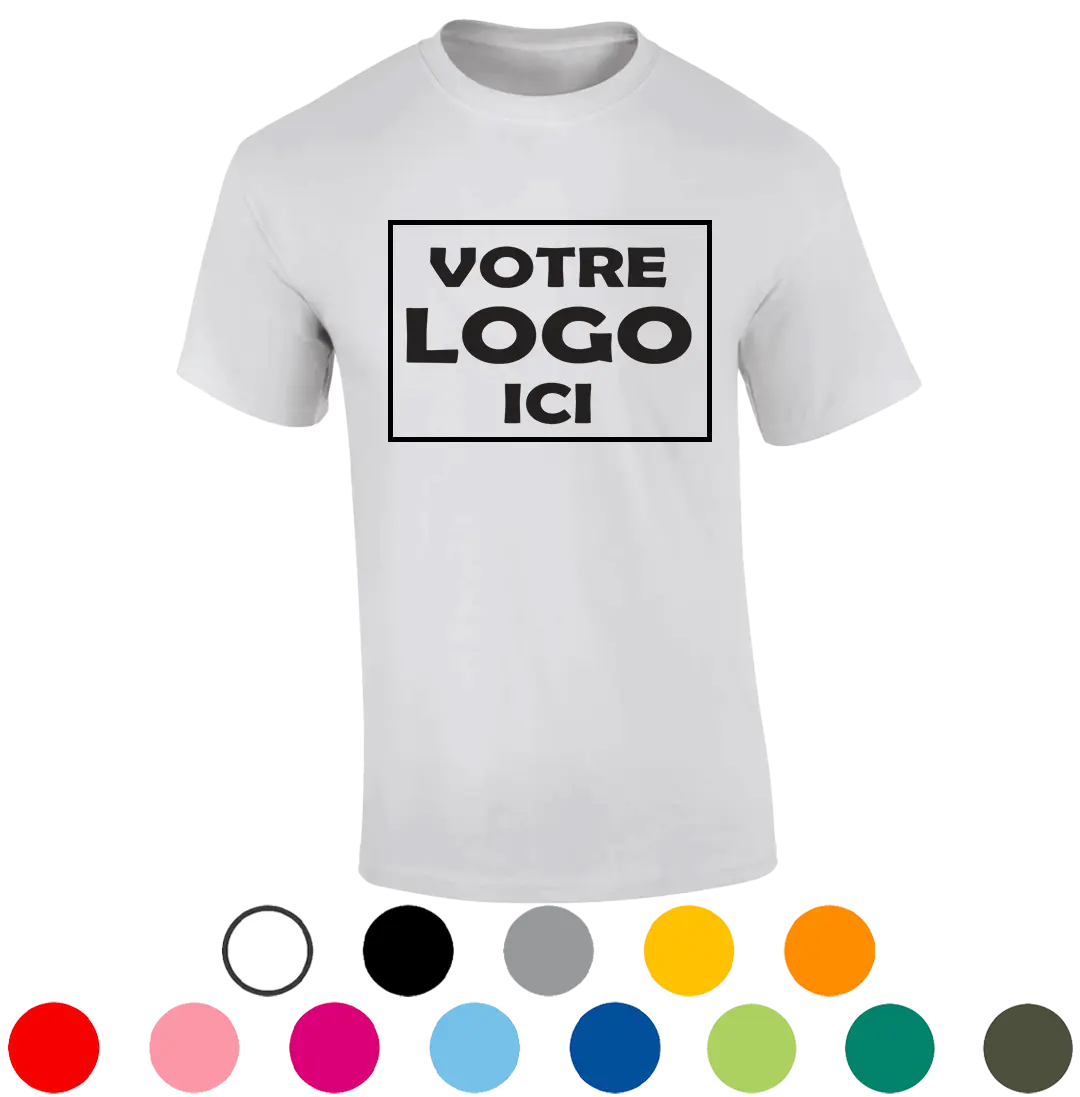 T-shirt classique unisexe personnalisé