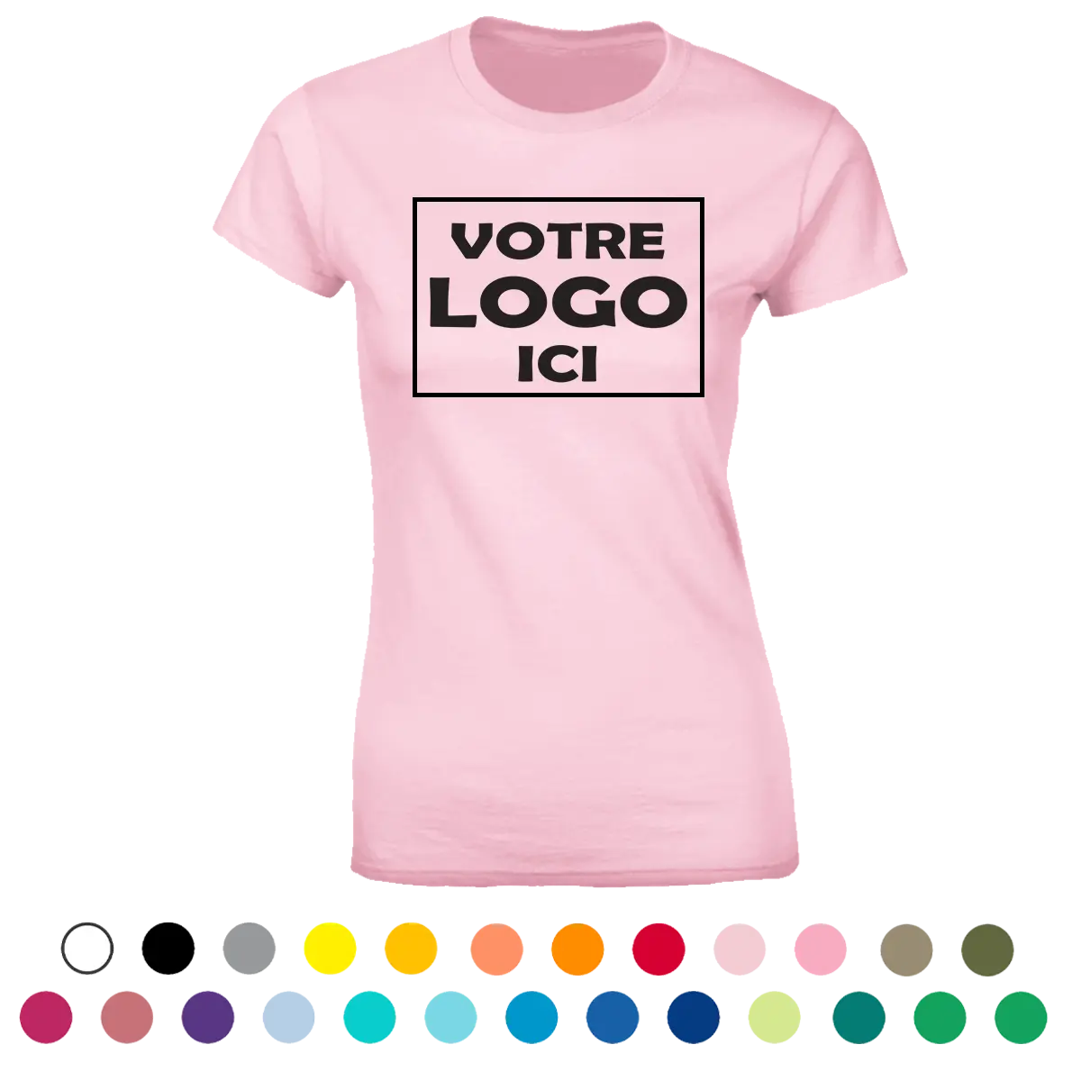 Tee shirt femme personnalisé pas cher