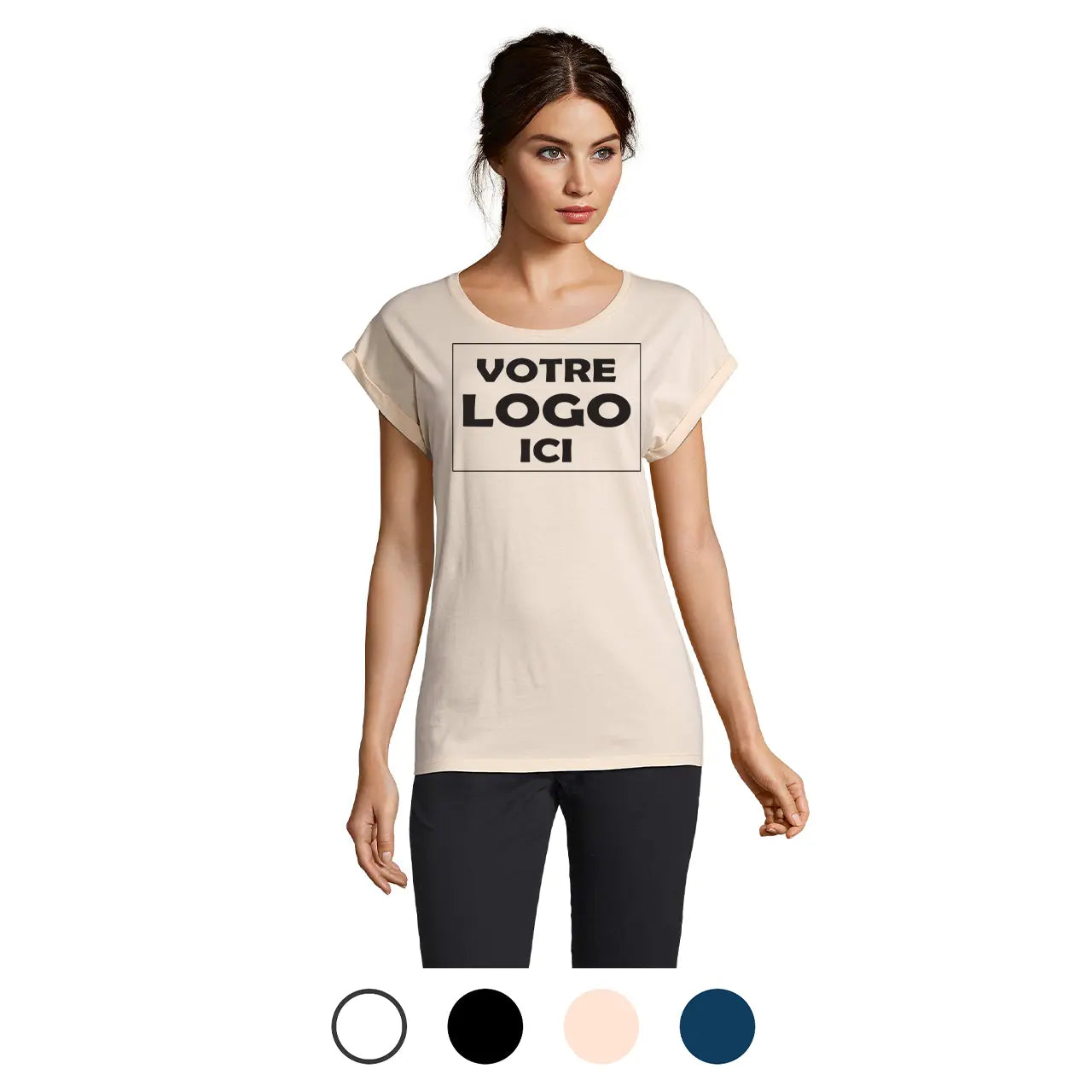 Tee shirt femme personnalisé pas cher