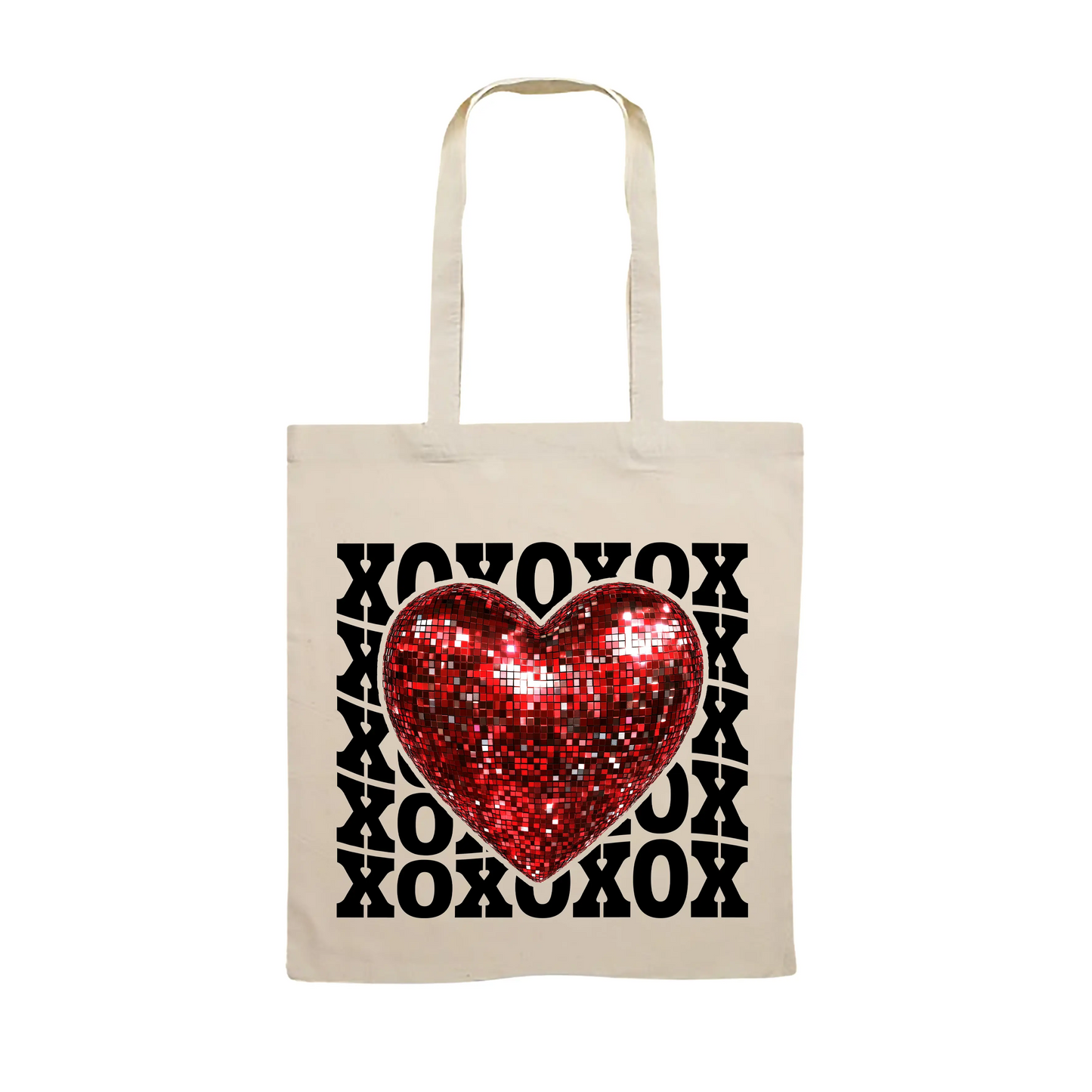 Tote Bag Coeur Rouge CustomVibes