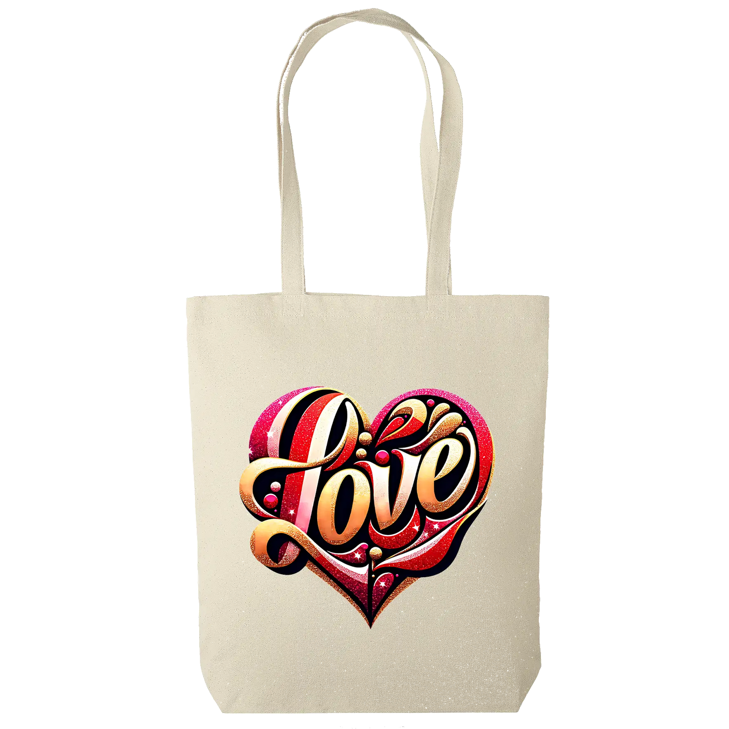 Tote Bag Love New CustomVibes