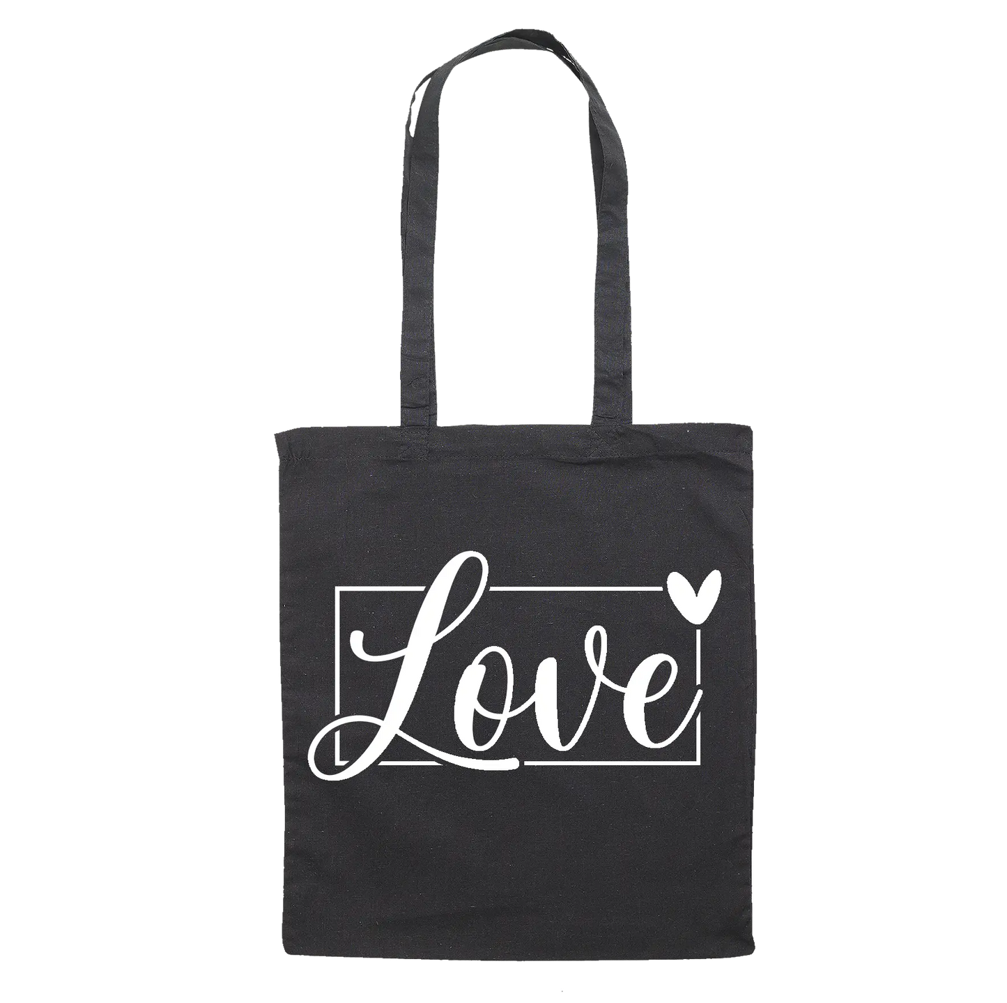 Tote Bag Love Noir CustomVibes