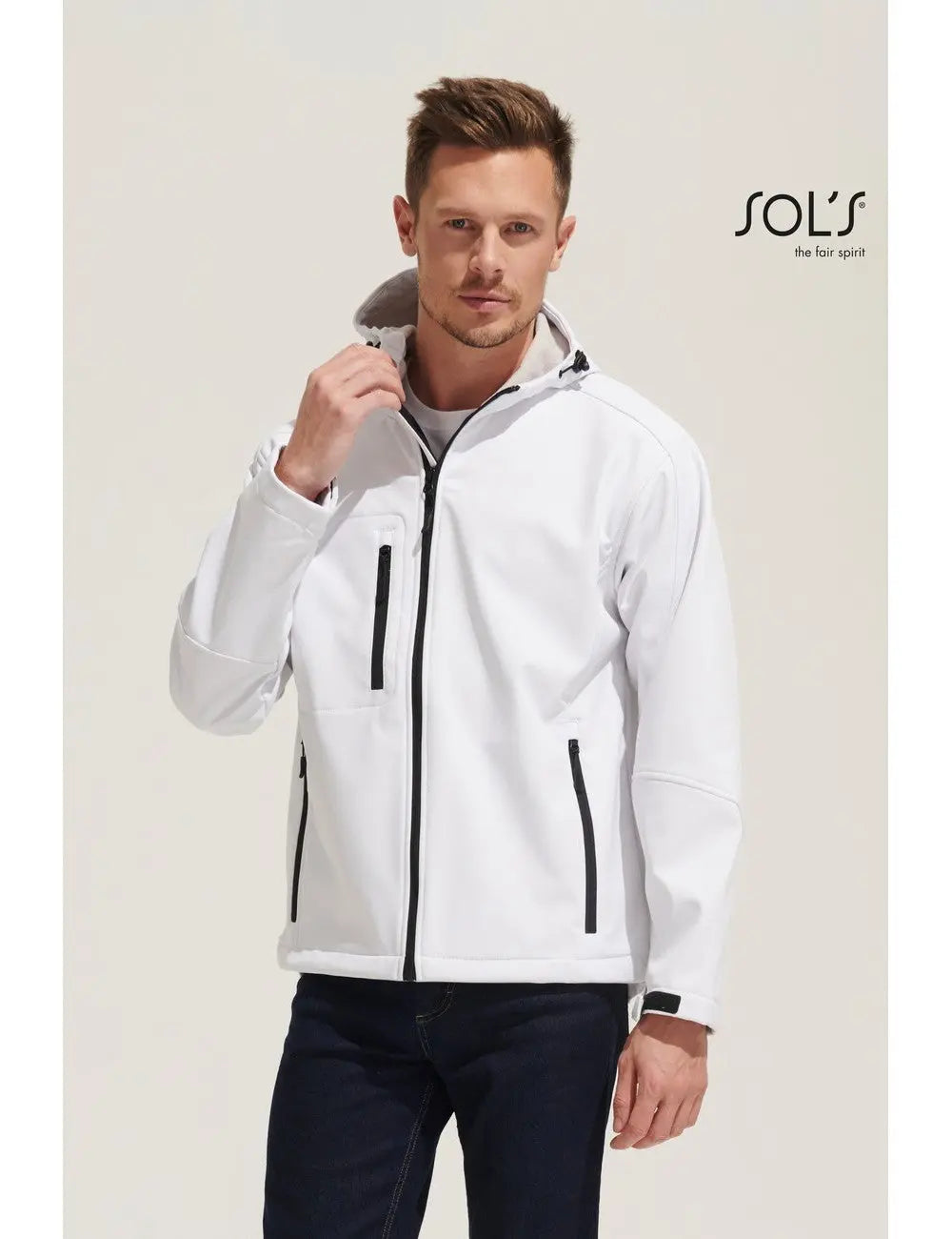 Veste Softshell 3 couches personnalisable – Modèle Replay CustomVibes