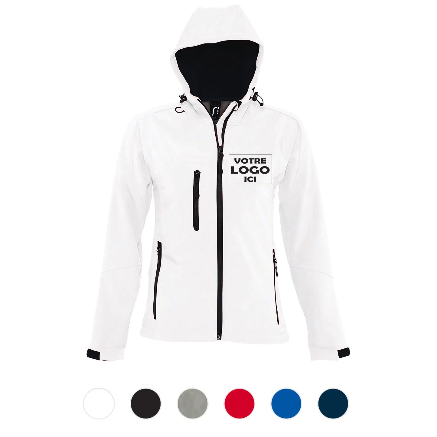 Veste Softshell femme 3 couches personnalisable – Modèle Replay CustomVibes