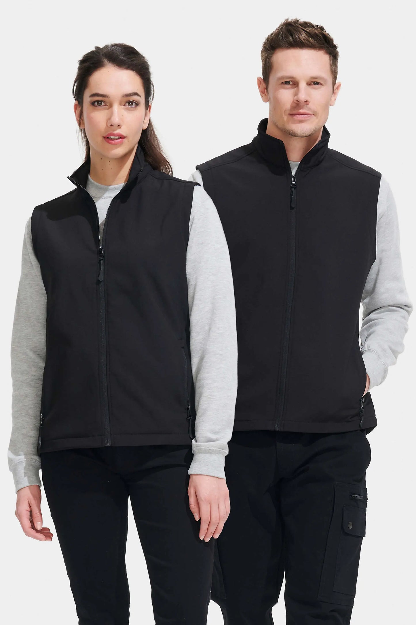 Veste softshell personnalisable sans manche homme