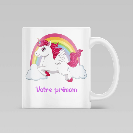 Mug Licorne Nuage enfant