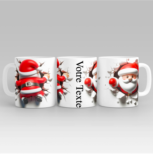 Mug personnalisable de Noel