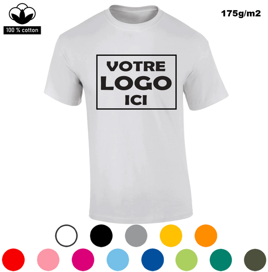 TEE-SHIRT HOMME COL ROND 175