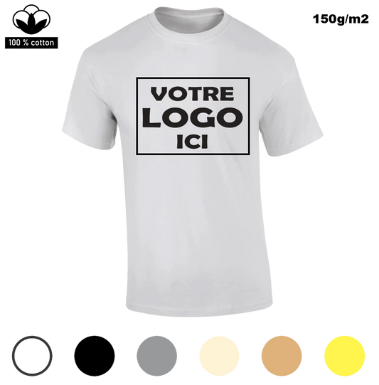 TEE-SHIRT HOMME COL ROND 150