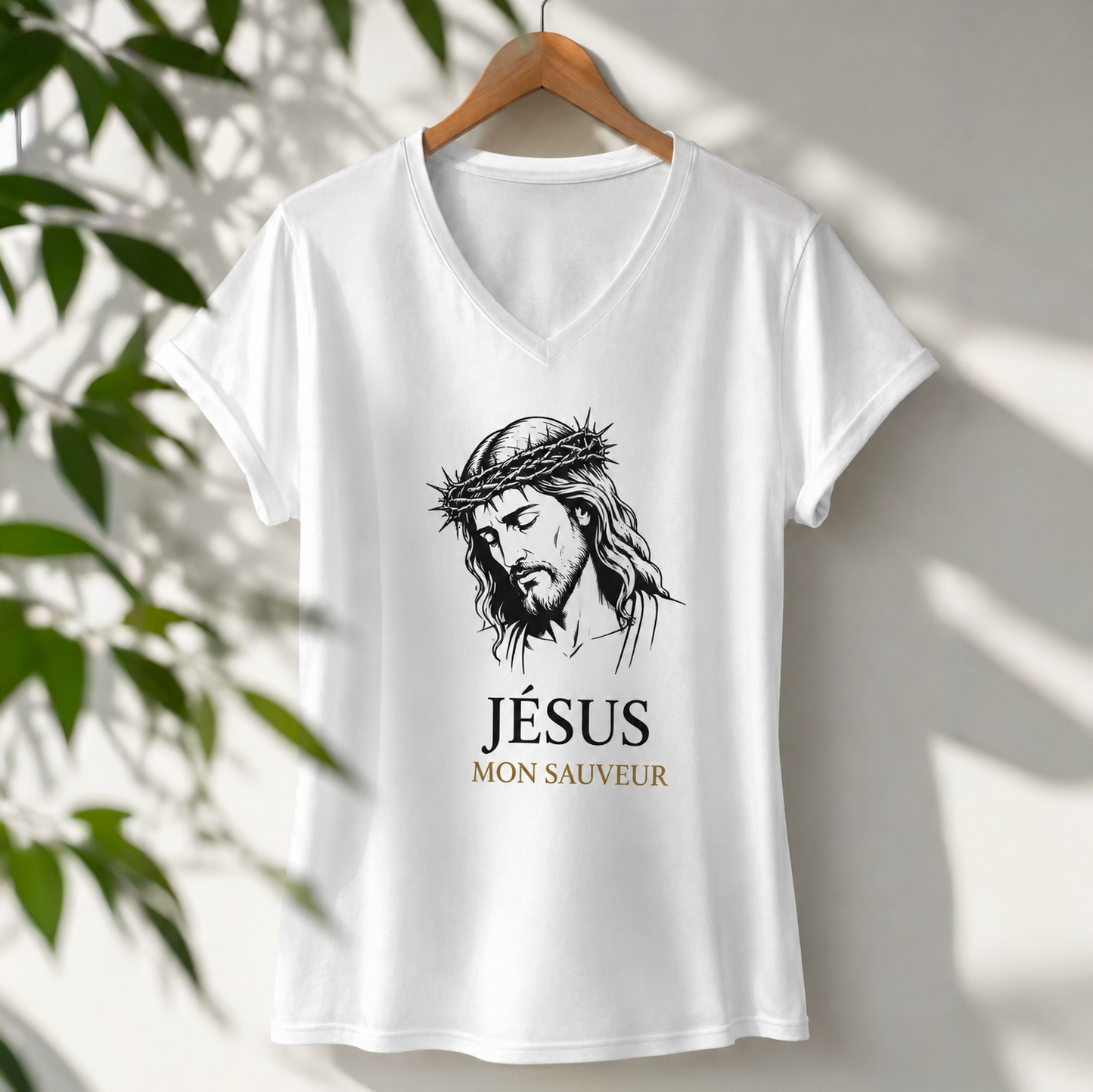 T-shirt Jésus Mon Sauveur
