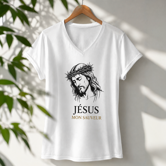 T-shirt Jésus Mon Sauveur