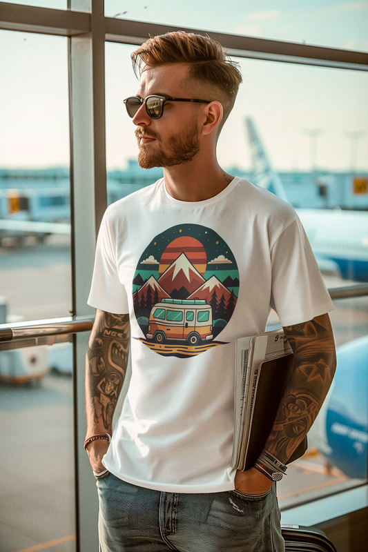 Tee shirt homme Mountain Van